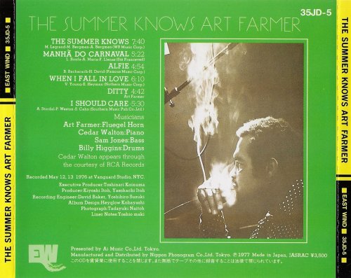 Art Farmer - The Summer Knows (1976) FLAC