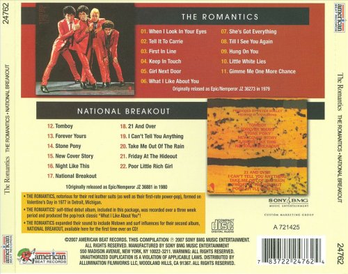 The Romantics - The Romantics / National Breakout (Reissue) (1979-80/2008)