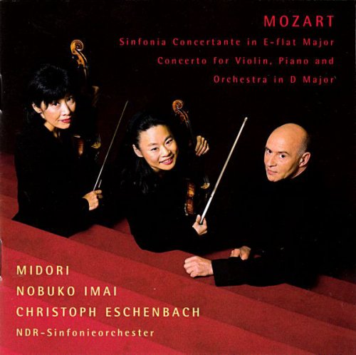 Midori, Nobuko Imai, Christoph Eschenbach - Mozart: Sinfonia Concertante, Concerto for Violin, Piano and Orchestra (2009)