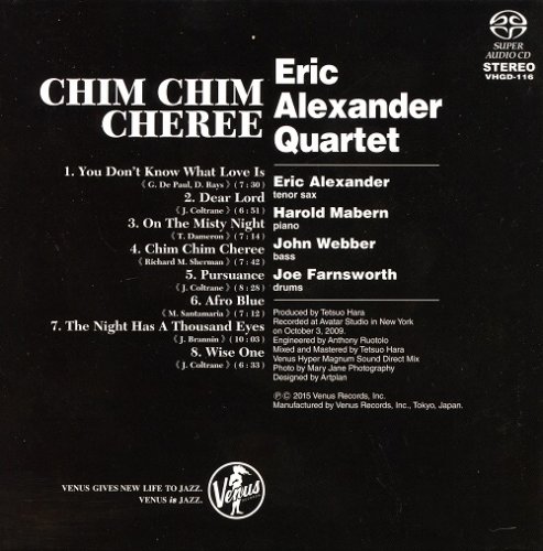 Eric Alexander Quartet - Chim Chim Cheree (2010) [2015 SACD]