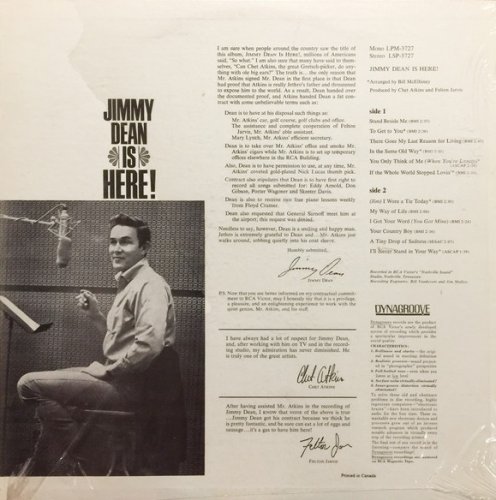 Jimmy Dean - Jimmy Dean is Here! (1967)
