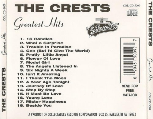 The Crests - Greatest Hits (1990)