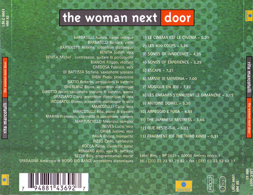 Rita Marcotulli - The Woman Next Door (1998)