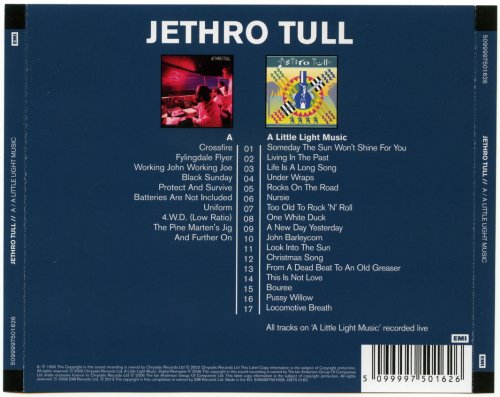 Jethro Tull - 2 Original Classic Albums (A/A Little Light Music) (Remaster, 2013)