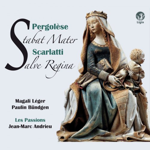 Les Passions, Jean-Marc Andrieu - Pergolesi: Stabat Mater - Scarlatti: Salve Regina (2019)