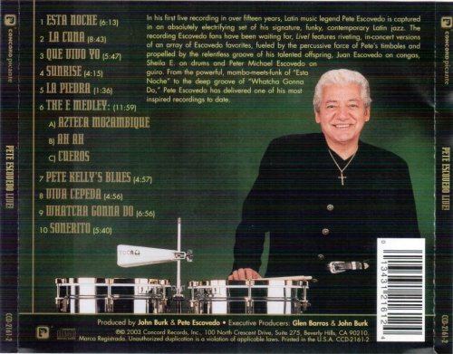 Pete Escovedo - Live! (2003) FLAC