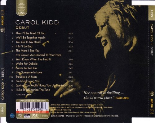 Carol Kidd - Debut (2004) [SACD+Hi-Res]