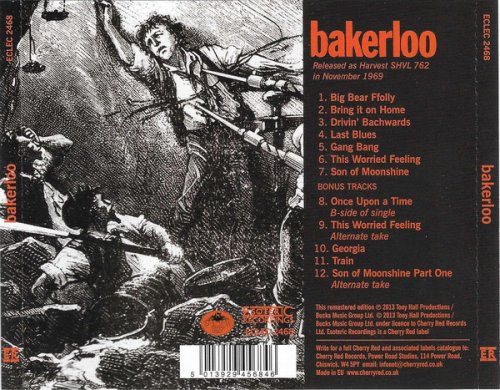 Bakerloo - Bakerloo (Reissue, Remastered) (1969/2014)
