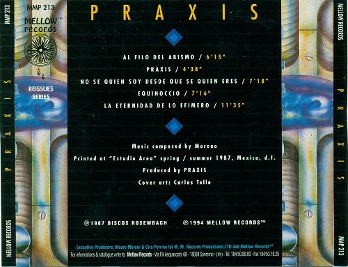 Praxis - La Eternidad de lo Efimero (Reissue) (1987/1994)