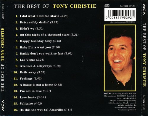 Tony Christie - The Best Of Tony Christie (1995)