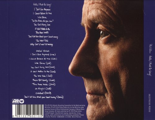 Phil Collins - Hello, I Must Be Going! (2CD Deluxe Edition, 2016)