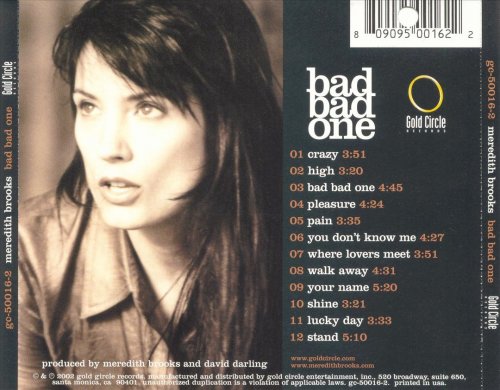 Meredith Brooks - Bad Bad One (2002)