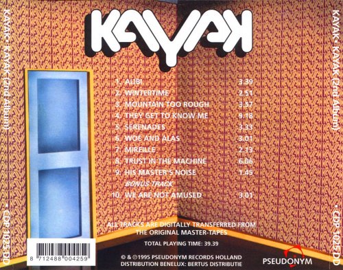 Kayak - Kayak II (Reissue, Remastered) (1974/1995)