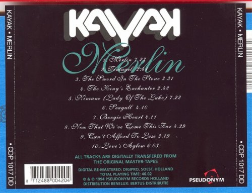 Kayak - Merlin (Reissue) (1981/1994)