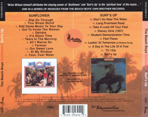 The Beach Boys - Sunflower / Surf's Up (Reissue) (1970-71/2000)