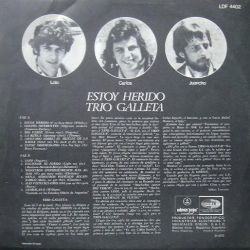 Trio Galleta - Estoy Herido (1970)