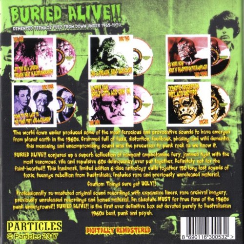 VA - Buried Alive!! Demented Teenage Fuzz From Down Under 1965-1970 (Remastered) (2017)