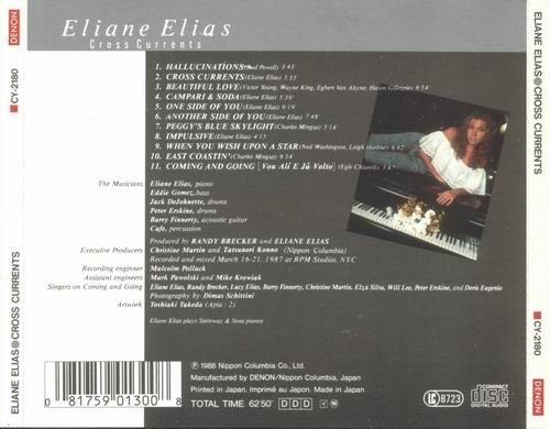 Eliane Elias - Cross Currents (1987)