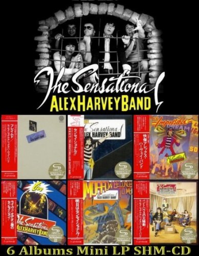 The Sensational Alex Harvey Band - Collection (6 Albums Mini LP SHM-CD) (1972-76/2013)