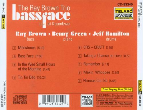 The Ray Brown Trio - Bass Face - Live at Kuumbwa (1993)