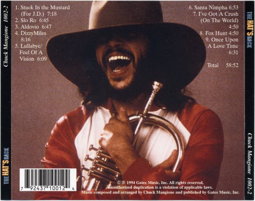 Chuck Mangione - The Hat's Back (1994)