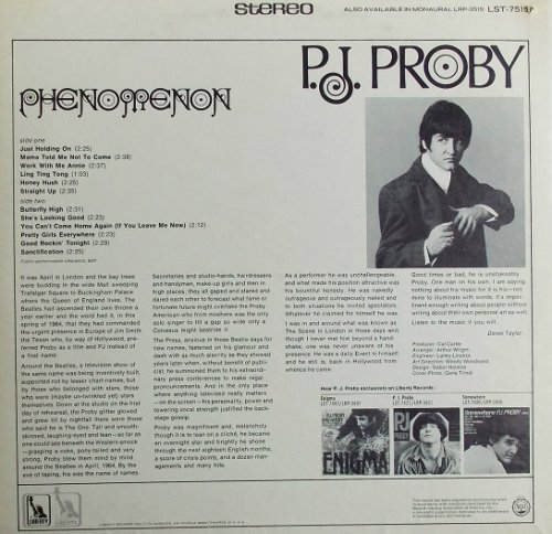 P.J. Proby - Phenomenon (1967)