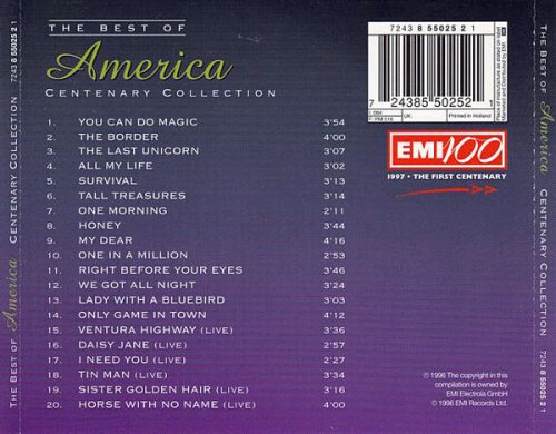 America - The best of America (1996)