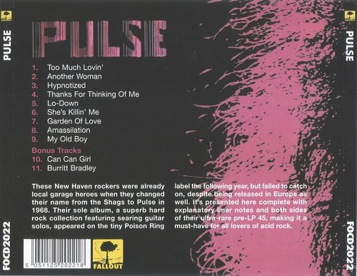 Pulse - Pulse (Reissue) (1969/2007)