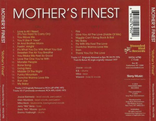 Mother's Finest - Mother's Finest (Reissue, Remastered) (1973-76/2010)