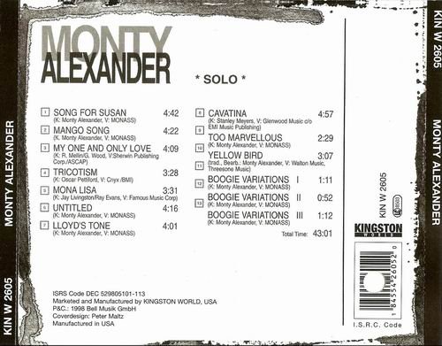 Monty Alexander - Solo (1998)