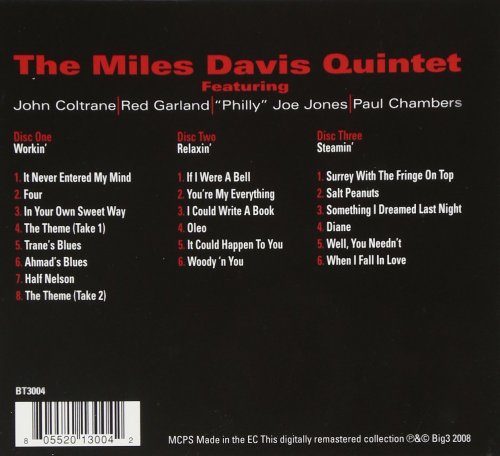 Miles Davis Quintet - Workin' Relaxin' Steamin' (2008)