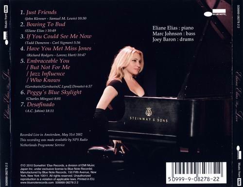 Eliane Elias - Eliane Elias Plays Live (2002)