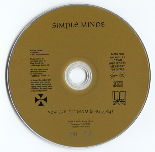 simple minds new gold dream 320 rar