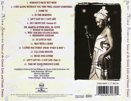 Nina Simone - Saga Of The Good Life And Hard Times (1997) FLAC