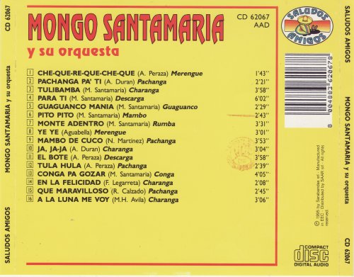 Mongo Santamaria - Mongo Santamaria Y Su Orquesta (1995) FLAC