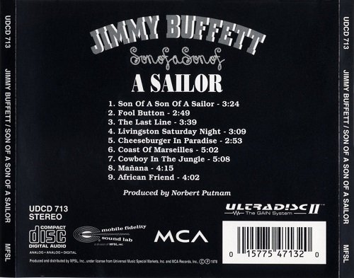 Jimmy Buffett - Son Of A Son Of A Sailor (Reissue) (1978/1997)