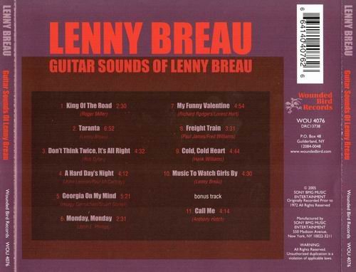 Lenny Breau - Guitar Sounds of Lenny Breau (1968) CD Rip