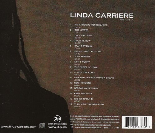 Linda Carriere - She Said... (2002)