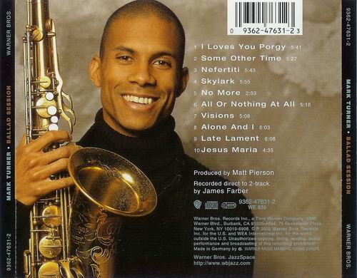 Mark Turner - Ballad Session (2000) CD Rip