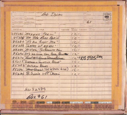 Bob Dylan - Limited Edition Catalog Box Set (2003) [SACD]