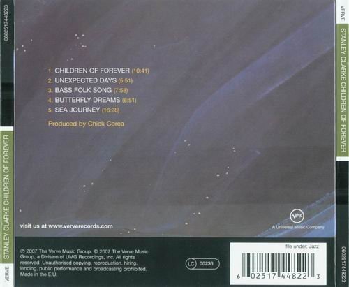 Stanley Clarke - Children of Forever (1973) 320 kbps+CD Rip