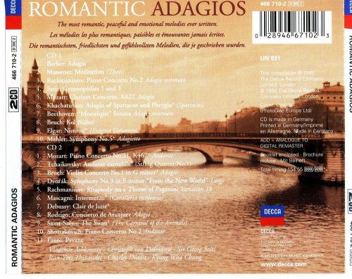 VA - Romantic Adagios: Over 2 Hours of The World's Most Passionate Music (1999)