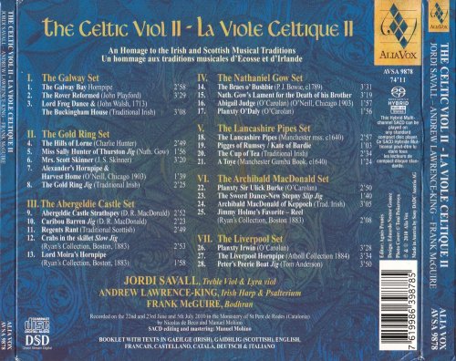 Jordi Savall - The Celtic Viol, Vol. 2 (2010)