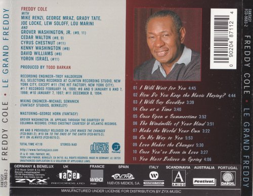 Freddy Cole - Le Grande Freddy: Sings The Music Of Michel Legrand (1999)