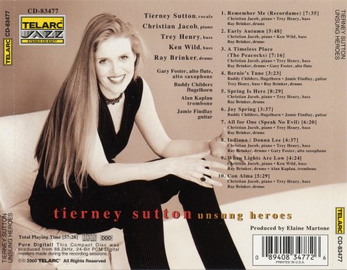 Tierney Sutton - Unsung Heroes (2000)