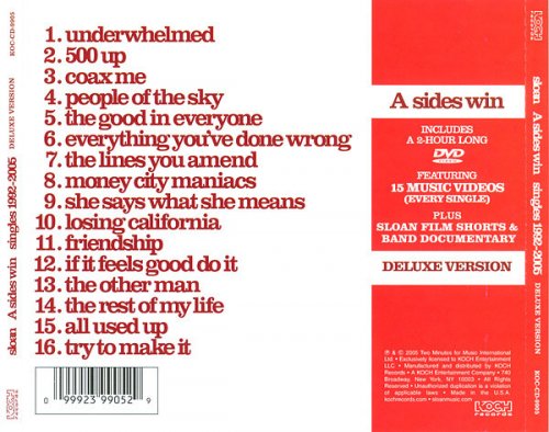 Sloan - A Sides Win (Singles 1992-2005) (2005)