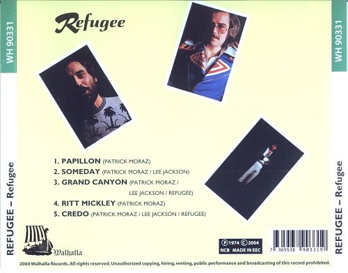 Refugee - Refugee (Reissue) (1974/2004)