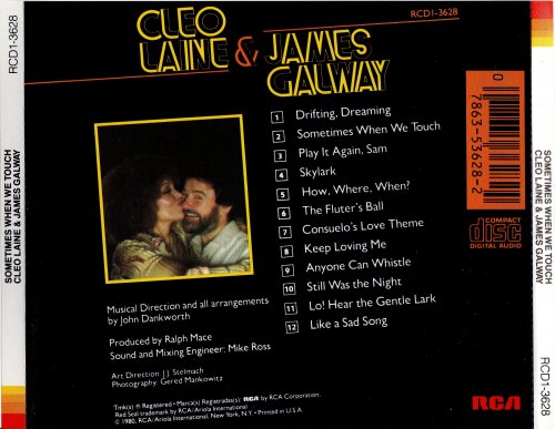 Cleo Laine & James Galway - Sometimes When We Touch (1980)