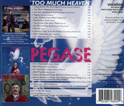 Paul Mauriat - Too Much Heaven (2017)