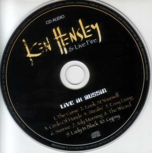 Ken Hensley & Live Fire - Live In Russia (2019)